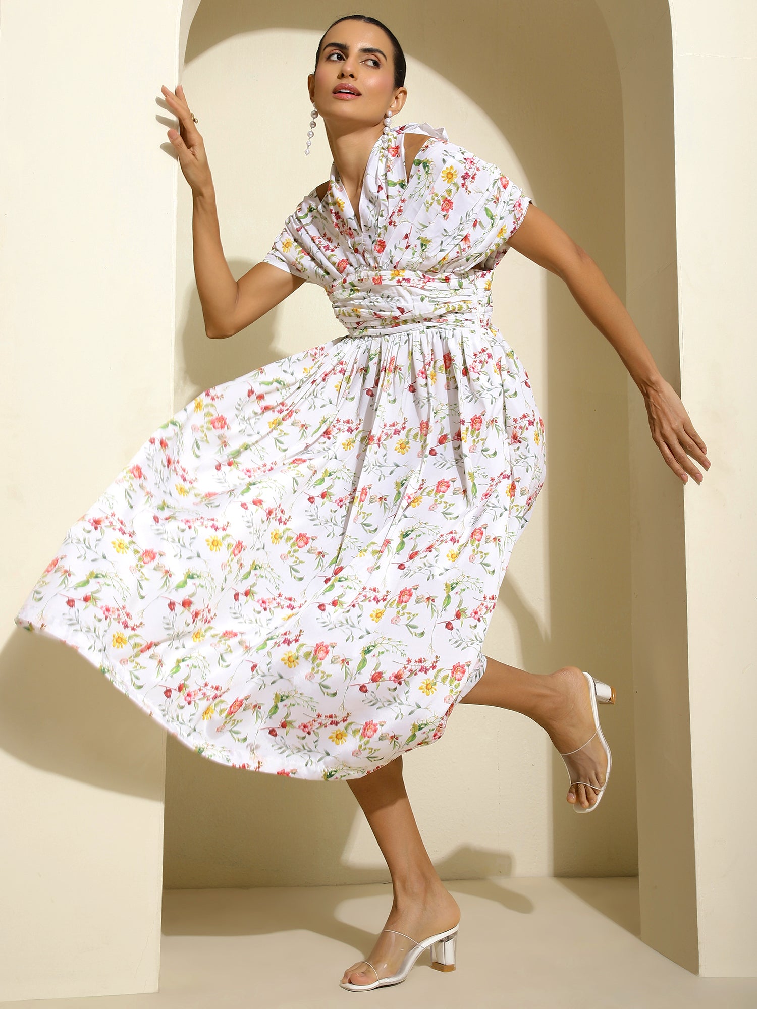 Magnolia Midi Dress