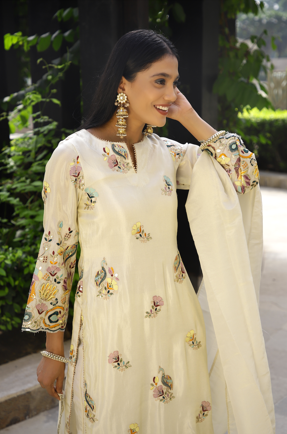 HALA PEACOCK KURTA SET